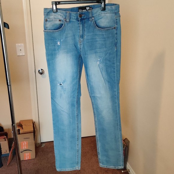 Tillys Rsq Seattle Skinny Tapered Jeans 